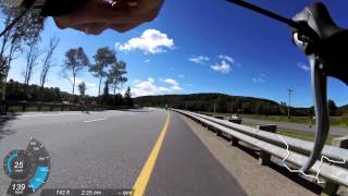 2014 Ironman Mont Tremblant 703 World Championship Bike Course [upl. by Amein]