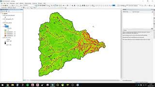 Mapa de declividade slope em porcentagem a partir de MDE  ArcGis [upl. by Derrek]