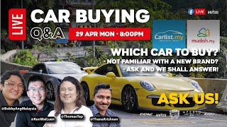 Weekly LIVE Car Buying QampA  Evomalaysiacom 2942024 [upl. by Nosimaj]