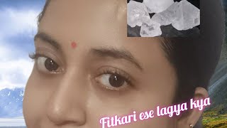 fitkari ampglicerin milake lagaya or kya result Miladiy glassskin skincare [upl. by Ilanos922]