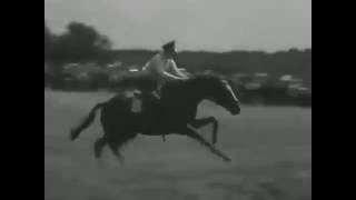 Leni Riefenstahl  Olympia  Equestrian Footage  36 olympics [upl. by Notreb]