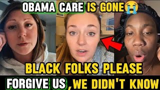 WHITE FOLKS Crying To BLACK FOLKS After Voting Against Obama Care amp It BACKFIRES africanamerican [upl. by Tormoria]