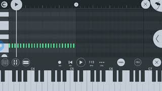 The fastest way to make amapiano beat in fl studio mobile  How to make amapiano on fl studio mobile [upl. by Yhtomiht]