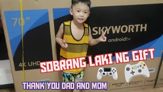 Skyworth 70 Inch Tv Unboxing skyworth android AndroidAuthoritySkyworthPhilippinesOfficial [upl. by Adyeren771]