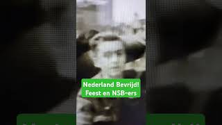 NSBers gearresteerd na de bevrijding in 1945 shorts short tweedewereldoorlog [upl. by Nonnahsed]