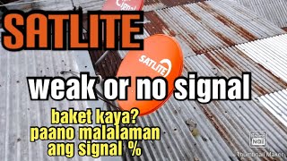 satlite weak or no signal baket kayasatlite tutorial weakornosignal [upl. by Anirehc492]