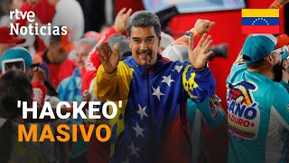 ELECCIONES VENEZUELA La AUTORIDAD ELECTORAL anuncia la VICTORIA de MADURO con el 5120  RTVE [upl. by Ellerrad]