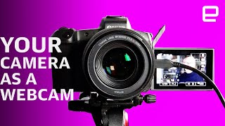 How to use your DSLR or mirrorless camera as a Zoom webcam athome [upl. by Zeiger]