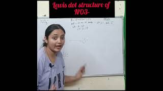 NO3 Lewis Dot structure l class 11 l chemical bonding [upl. by Hamlen]