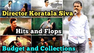 Director Koratala Siva all Movies Hits and Flops🎬Budget and Collections 🔥devara mirchi [upl. by Iretak]