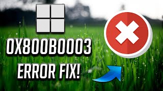 How To Fix Error Code 0x800B0003 During Windows Update in Windows 1110 Tutorial [upl. by Ahilam]