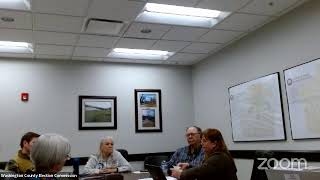 Washington County Election Commission Meeting November 7 2024 [upl. by Ardnait]