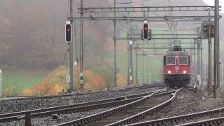 Eisenbahnen am Bözberg 07 11 2011 [upl. by Veronika910]