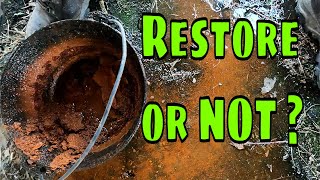 CAST IRON RESTORATION BASICS  RESTORE OR JUNK [upl. by Aihtyc206]