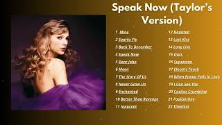 Taylor Swift  Speak now Taylors Version  Full Album [upl. by Draper]