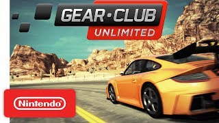 GearClub Unlimited Launch Trailer  Nintendo Switch [upl. by Dnomar]