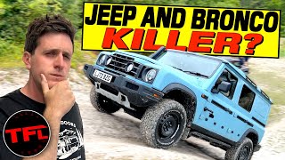 The NEW 2023 Ineos Grenadier Should Worry Jeep amp Ford OffRoad Review [upl. by Nolte]