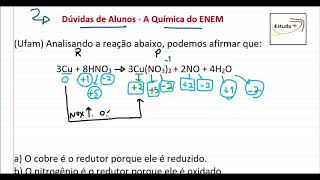 Oxirredução  Oxidação redução agente oxidante e agente redutor [upl. by Terriss]