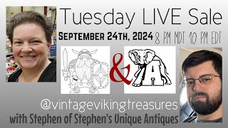 Tuesday LIVE Sale with Stephen [upl. by Thornton413]