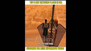 Top 3 best skydiving places in GTA SA gta shorts [upl. by Areik]