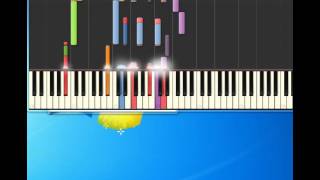 Mindy McCready 10 000 Angels Piano tutorial by Synthesia [upl. by Attenad]