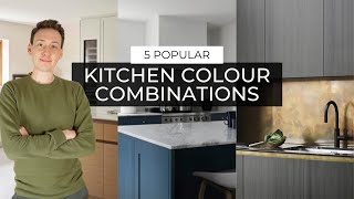 5 Kitchen Colour Combinations That Just Work 🎨 [upl. by Tabby92]