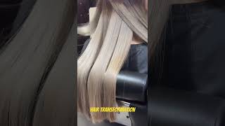 Hairhaircut reel hairtransformation shortvideo haircolor shadesbygul [upl. by Neelav399]