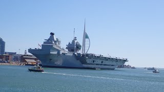 Navy Warships in Portsmouth Harbour cruise full video [upl. by Bixby]