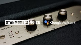 Marshall  Stanmore II Voice with the Google Assistant BuiltIn  Full Overview [upl. by Merc]