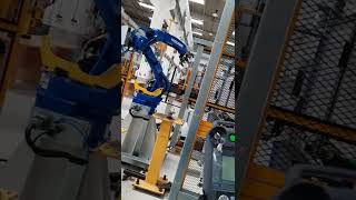 Yaskawa Robot  To check secondary home position [upl. by Cristabel]