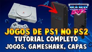 TUTORIAL COMO RODAR JOGOS DE PS1 NO PS2 NO OPL GAMESHARK CAPAS USB E HD MAIS FÁCIL POPSTARTER [upl. by Airaet699]