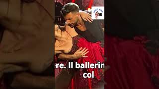 Giovanni Pernice Bianca Guaccero BACIO IN DIRETTA SHORTS [upl. by Locke]