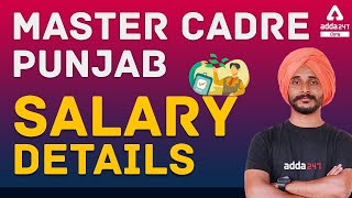 Punjab Master Cadre Salary  Full Detailed Information [upl. by Kemppe823]