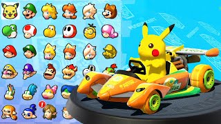 Mario Kart 8 Deluxe  Pikachu Drivers B Dasher MK 2 in Golden Dash Cup  The Best Racing Game [upl. by Nilrem]