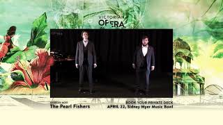 The Pearl Fishers Duet  Au fond du temple saint Bizet Victorian Opera [upl. by Alebasi]