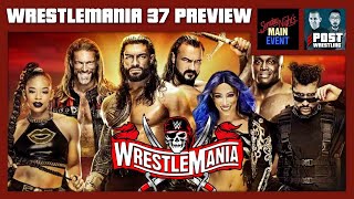 WrestleMania 37 Preview w Sunday Night’s Main Event [upl. by Ojok]