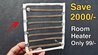 How To Make Room Heater At Home  DIY Fan Heater For Room  By  Creative Shivaji [upl. by Middendorf]