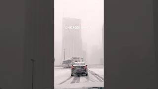 First snowfall of winter 2024 in Chicago  2024 winter illinois snow citycenter chicago [upl. by Jacobson381]