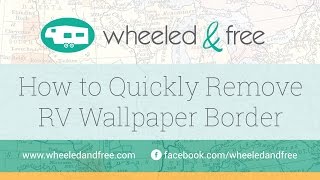 How To Remove RV Wallpaper Border [upl. by Aisereht962]