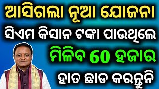 ଆସିଗଲା ନୂଆ ଯୋଜନା  ସିଏମ କିସାନରେ ଟଙ୍କା ପାଉଥିଲେ ମିଳିବ 60 ହଜାର ଟଙ୍କା  Krishi vidyanidhi Yojana [upl. by Adon]