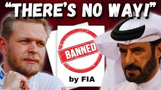 Kevin Magnussen Banned The First F1 Driver Suspended in 12 Years [upl. by Ohaus804]