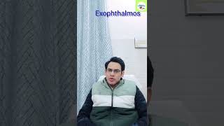 Exophthalmos kiya hota he healthcare medical knowledge doctor healthtips healthylife [upl. by Greenburg]