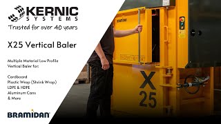 Bramidan X25 Vertical Baler [upl. by Loleta]