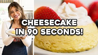 Low Carb No Bake Cheesecake in Seconds  Healthy Dessert For Weight Loss [upl. by Daisie]