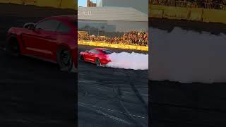 Westen Champlin in the smokestang at the Horsepower Rodeo show cars [upl. by Alym565]