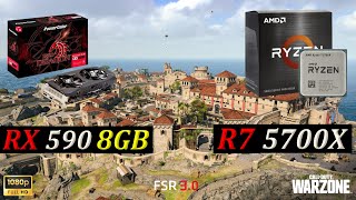 RYZEN 5 5700X  RX 590 8GB  WARZONE 30  FORTUNES KEEP Competitive Settings 1080p [upl. by Eirrem730]