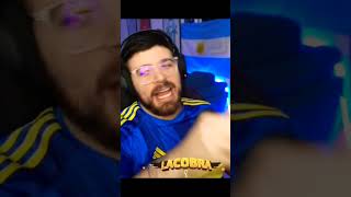 La cobra quotSALVAME CHIQUI TAPIAquot🗣 lacobraaa trending kickstreamer clips twitch clipsstream [upl. by Zela]