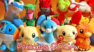 Mes Peluches Pokémon Rubis Oméga Saphir Alpha  De Merveilleux Goodies Pokémon [upl. by Atinehs]