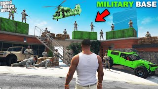 GTA 5  Franklins House Changes amp Upgrades Into Military Base In Gta 5  GTA 5 mods [upl. by Ainatnas]