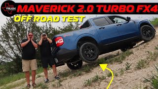 Can You Really OFF ROAD The Ford Maverick FX4  TTC Hill Test [upl. by Keynes]